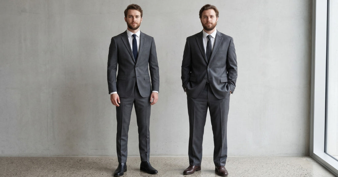 Traje Slim Fit vs Regular: Guía Completa de Cortes 2026