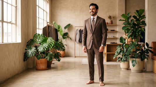Color Pantone 2026 en Trajes: Cómo Usar PANTONE 17-1230 Mocha Mousse - Laurenti