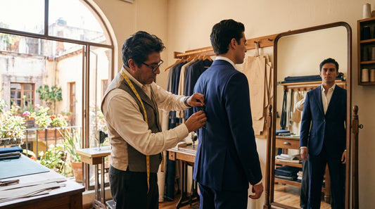 Cómo Ajustar un Traje Rentado para que Parezca Tuyo (2026) - Laurenti