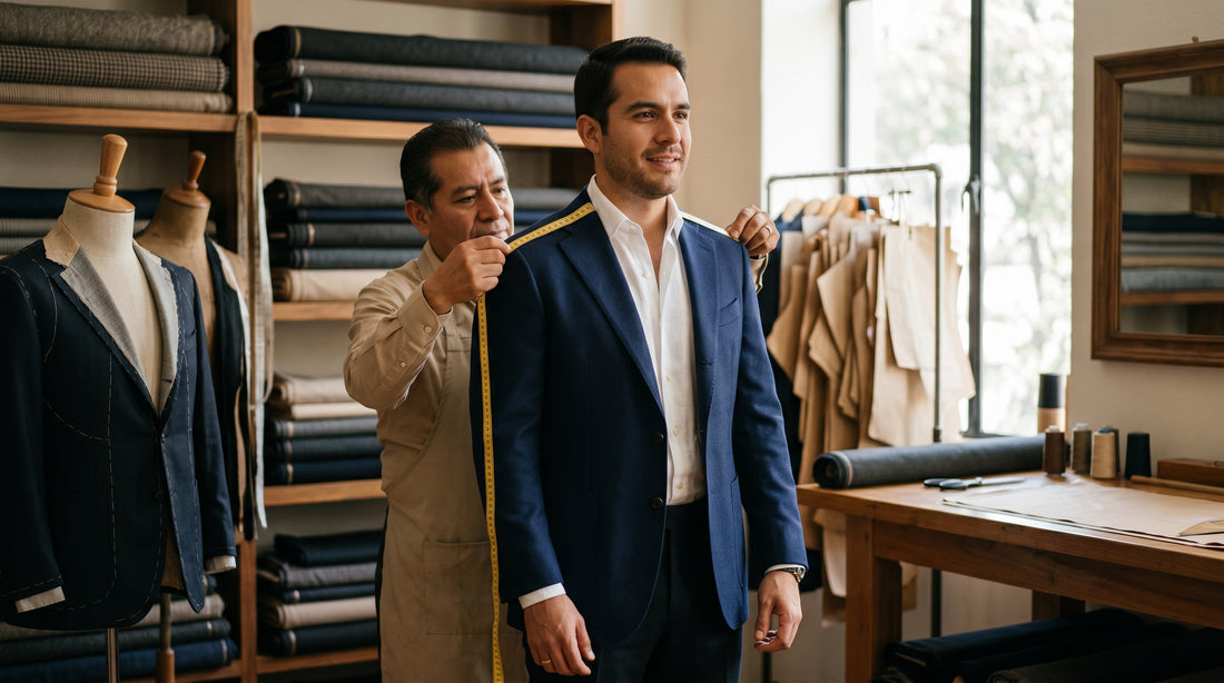 Cómo Identificar la Talla de Saco Hombre Correcta en 2026 - Laurenti