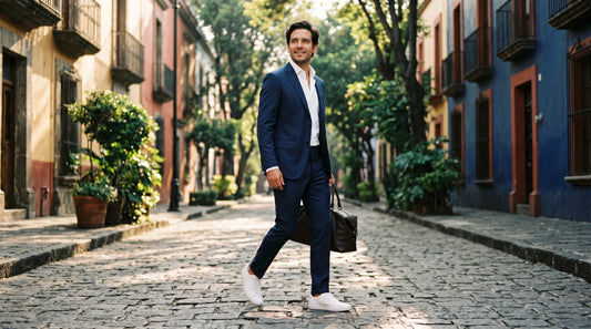 Sneakers con Traje Hombre: Cuándo Sí Funciona en 2026 - Laurenti