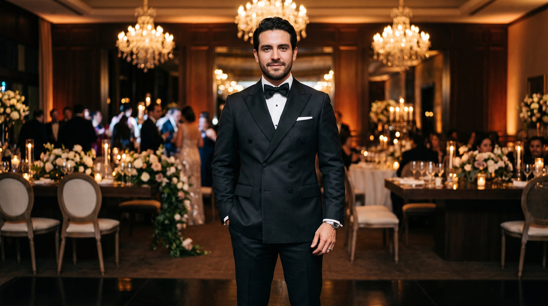 Traje Cruzado para Boda de Noche: Elegancia Atemporal 2026 - Laurenti
