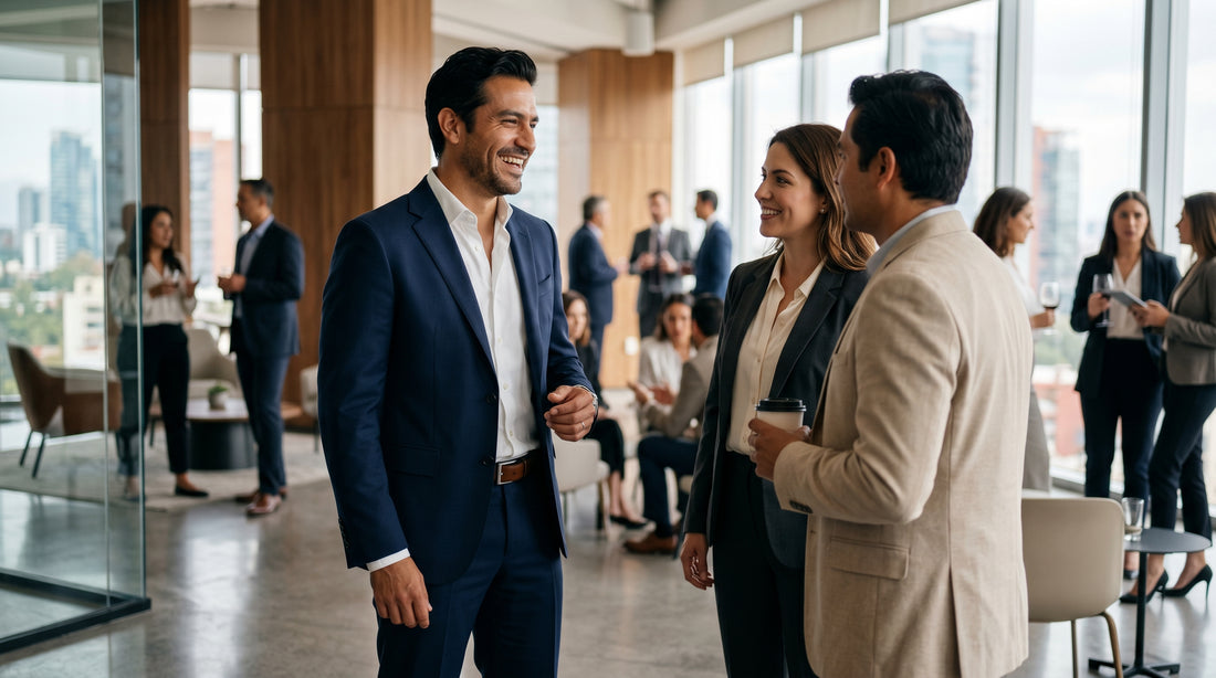 Traje para Evento de Networking Ejecutivo en México 2026 - Laurenti