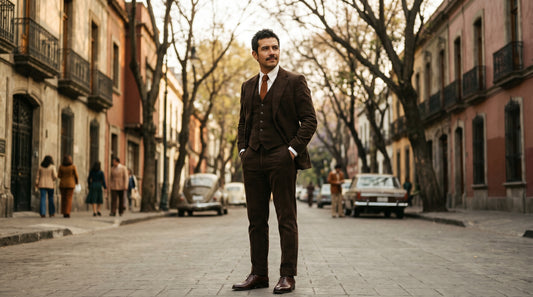 Traje de Pana Hombre: La Tendencia Retro Invierno 2026 - Laurenti