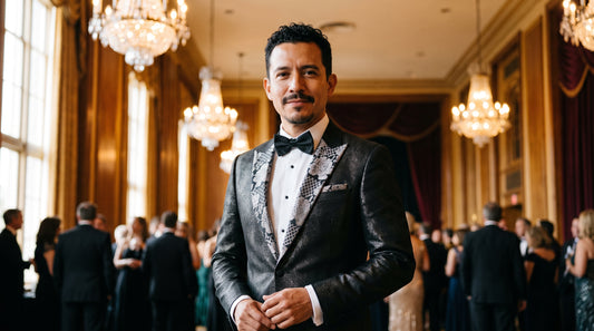 Trajes con Detalles Metalizados para Galas en México 2026 - Laurenti