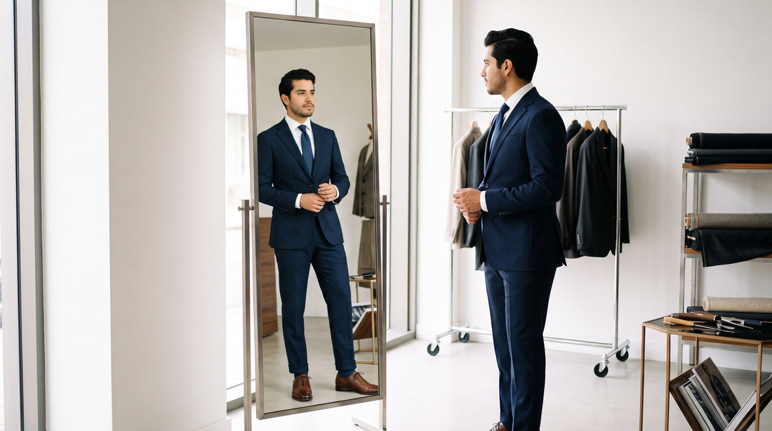 Trajes para Hombres Bajos: Cómo Verte Más Alto en 2026 - Laurenti