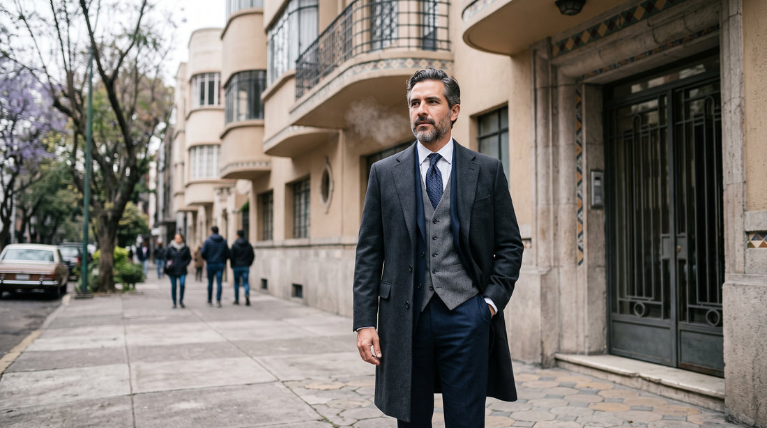 Trajes de Invierno para Hombre: Guía de Telas y Capas 2026 - Laurenti
