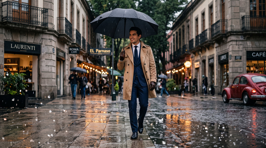 Cómo Vestir Formal en Temporada de Lluvias en México 2026 - Laurenti