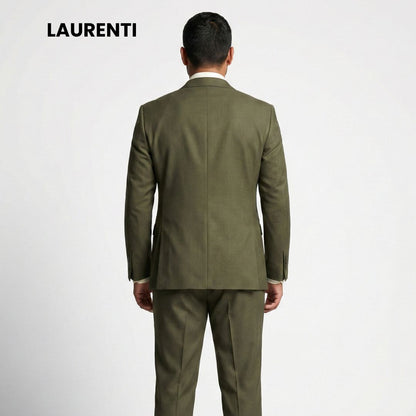 Traje Formal Verde Olivo