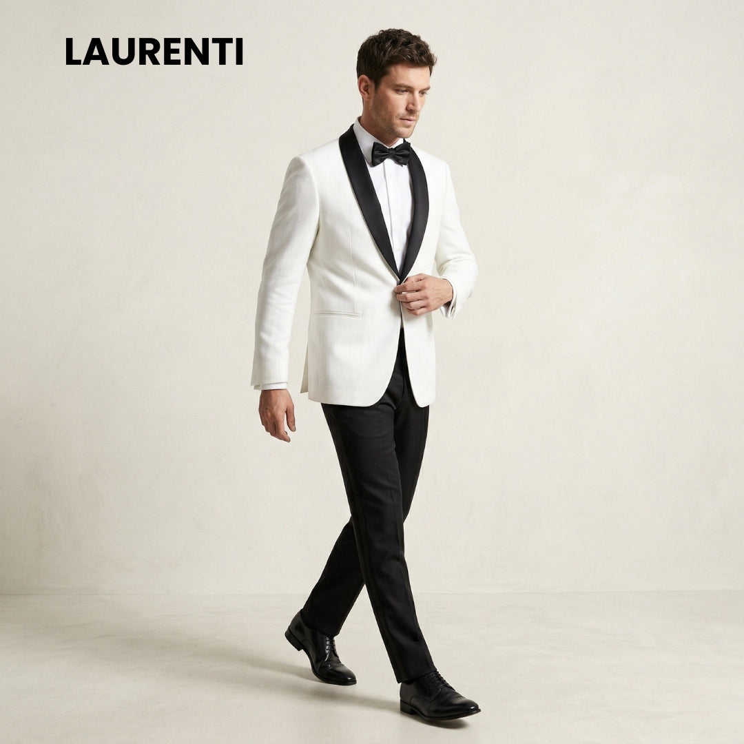 Esmoquin Etiqueta Blanco