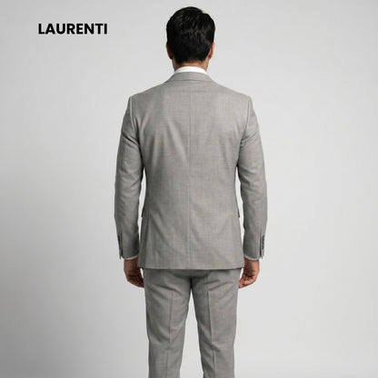 Traje Formal Slim Fit Perla – 3 Piezas