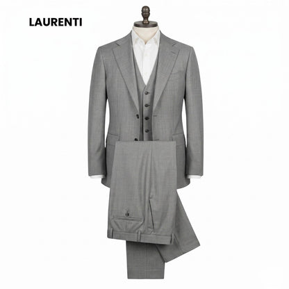 Traje Formal Slim Fit Perla – 3 Piezas