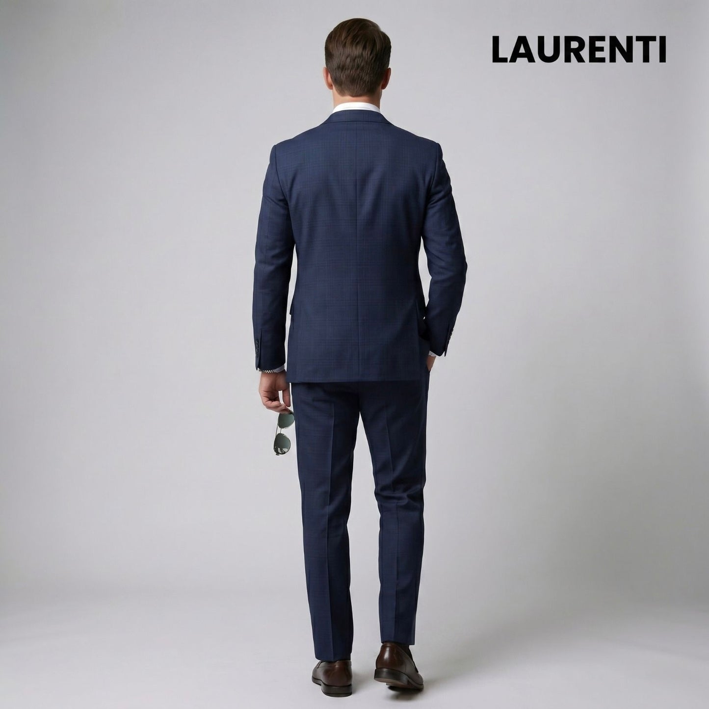 Traje Formal Slim Fit Azul Marino – 3 Piezas